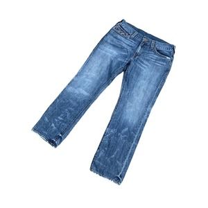 True Religion Ricky Relaxed Straight Fit Faded Blue Men’s Denim Jeans